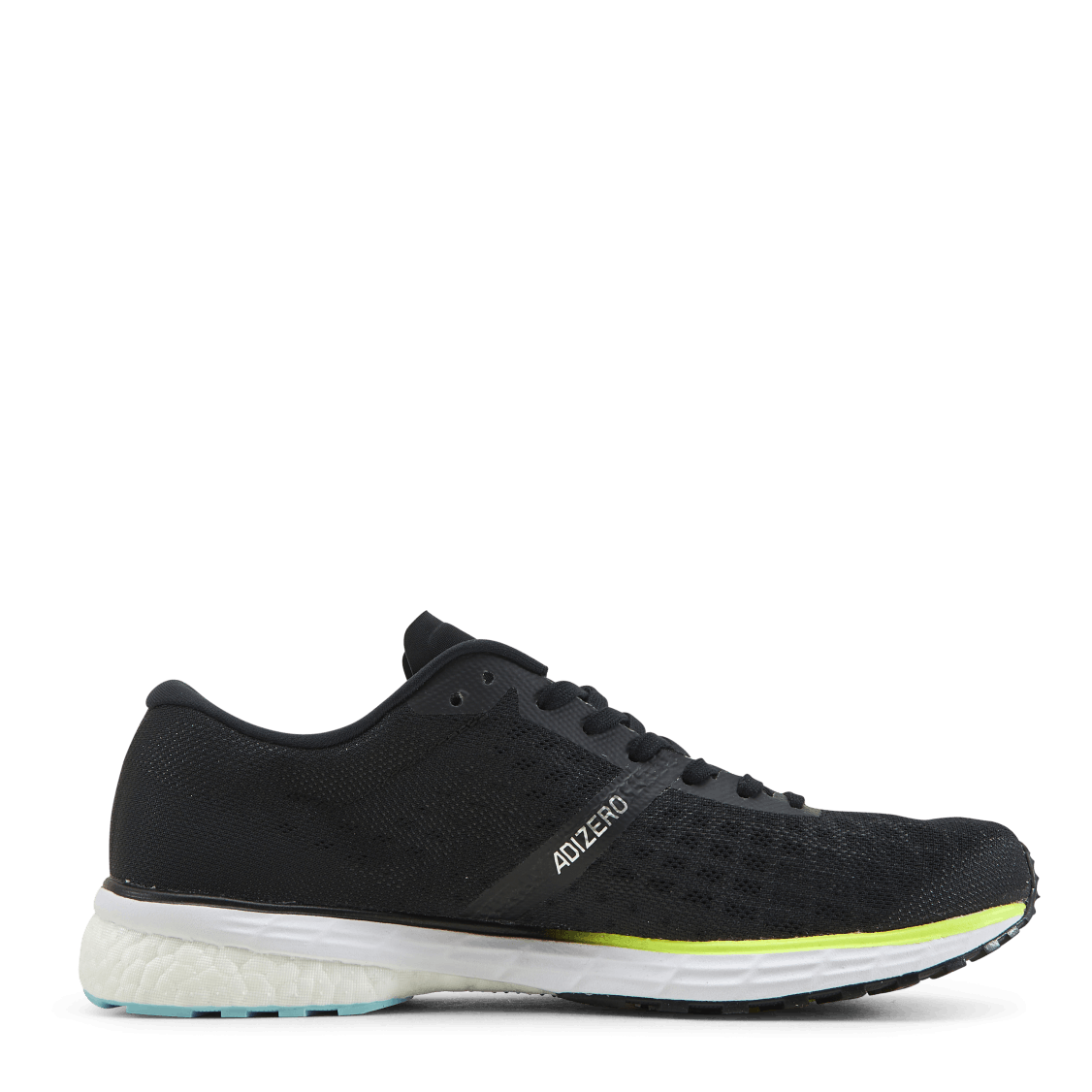 Adizero Adios 5 Shoes Core Black / Silver Metallic / Solar Yellow