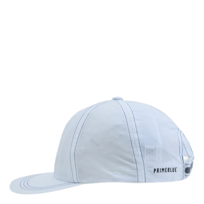 Lightweight Primeblue Runner Cap White Crew Blue Crew Blue