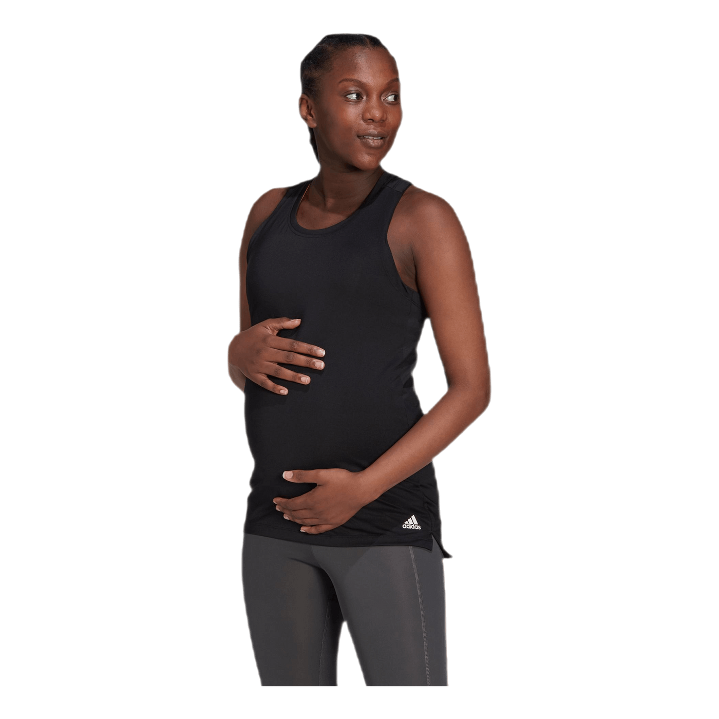 Sport Tank (Maternity) Black / White