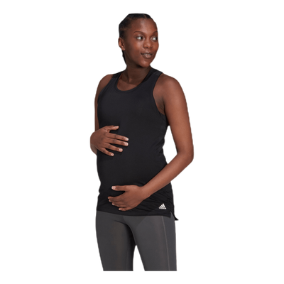 Sport Tank (Maternity) Black / White