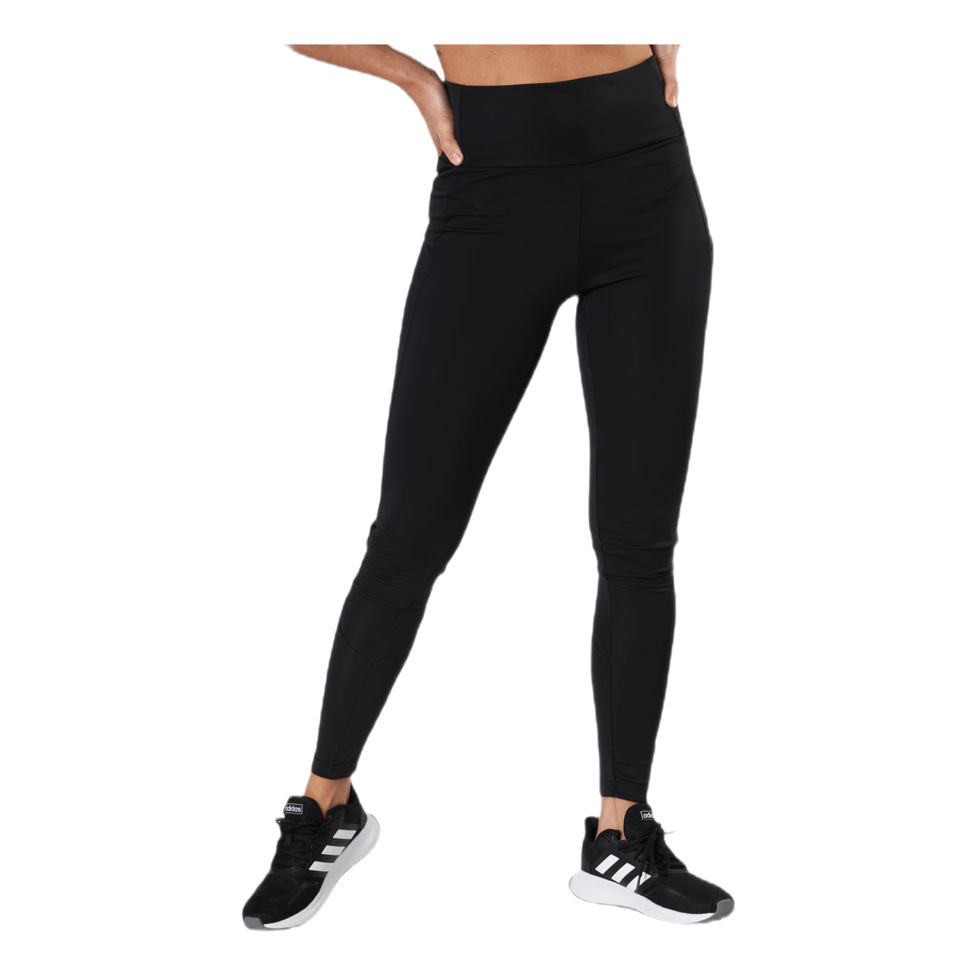 Big Logo Sport Tights Black / Black / White