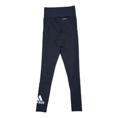 Big Logo Sport Tights Black / Black / White