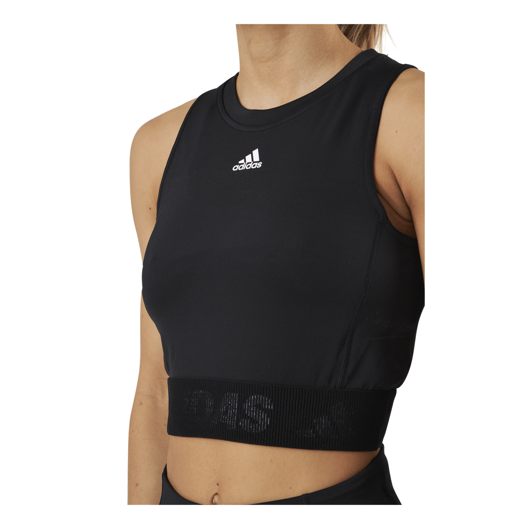 Techfit Crop Black / White