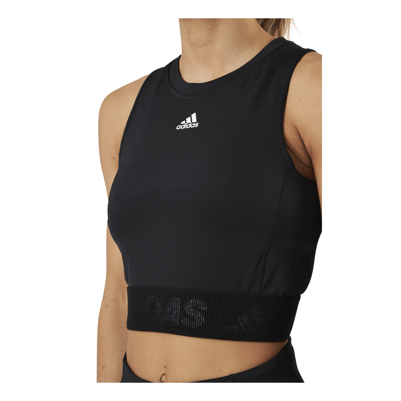 Techfit Crop Black / White