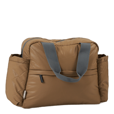 Day Puffy Sport Shoulder Bag Beige