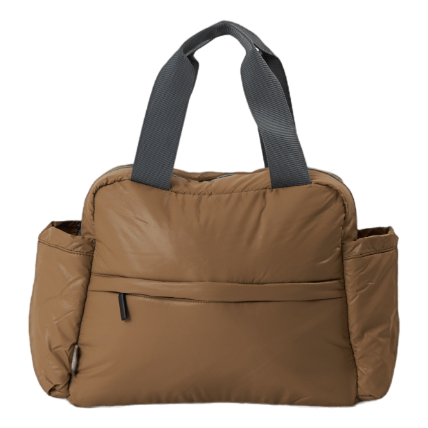 Day Puffy Sport Shoulder Bag Beige