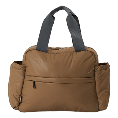 Day Puffy Sport Shoulder Bag Beige