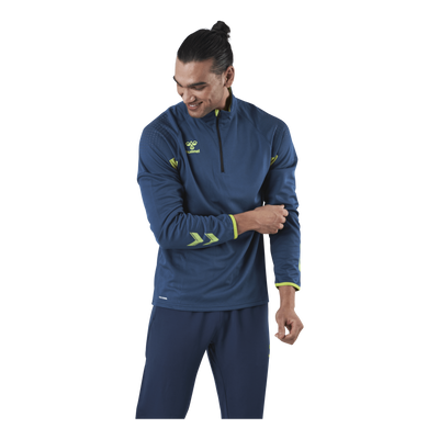 Pro Half Zip Blue