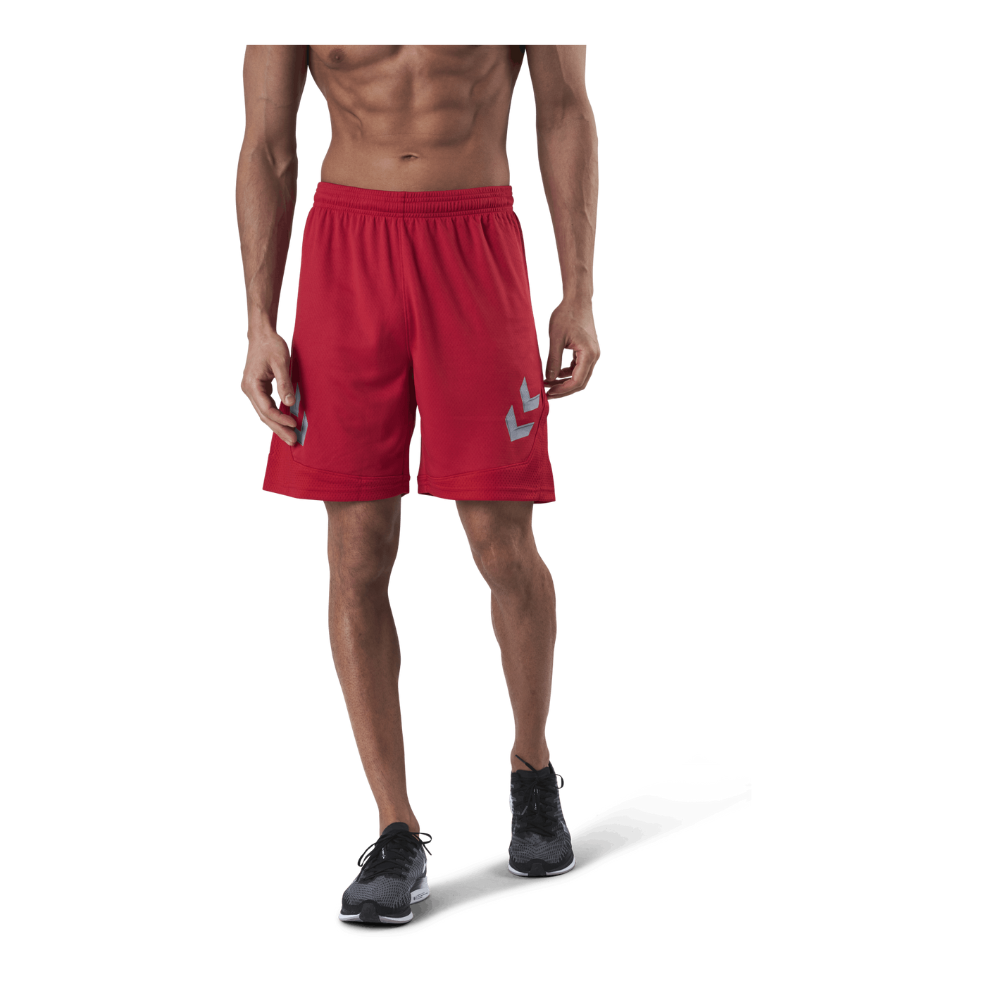 Poly Shorts Red