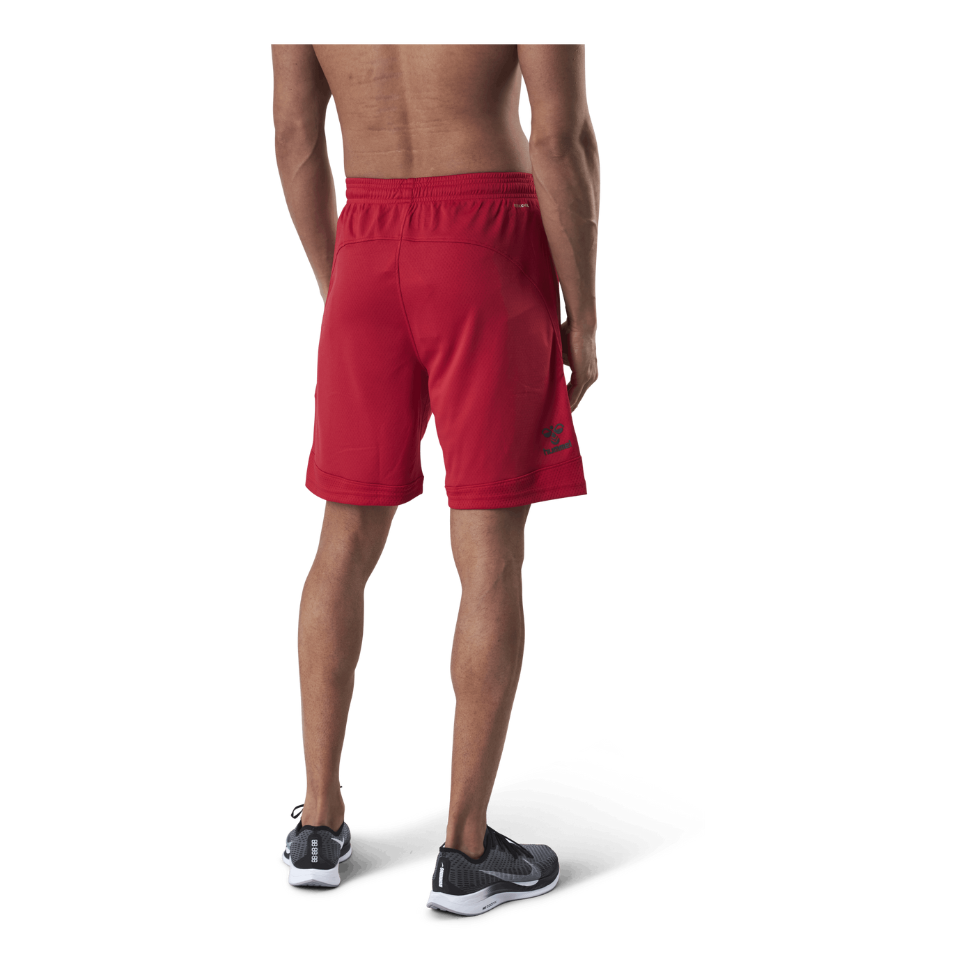 Poly Shorts Red