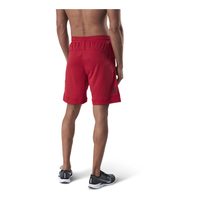 Poly Shorts Red