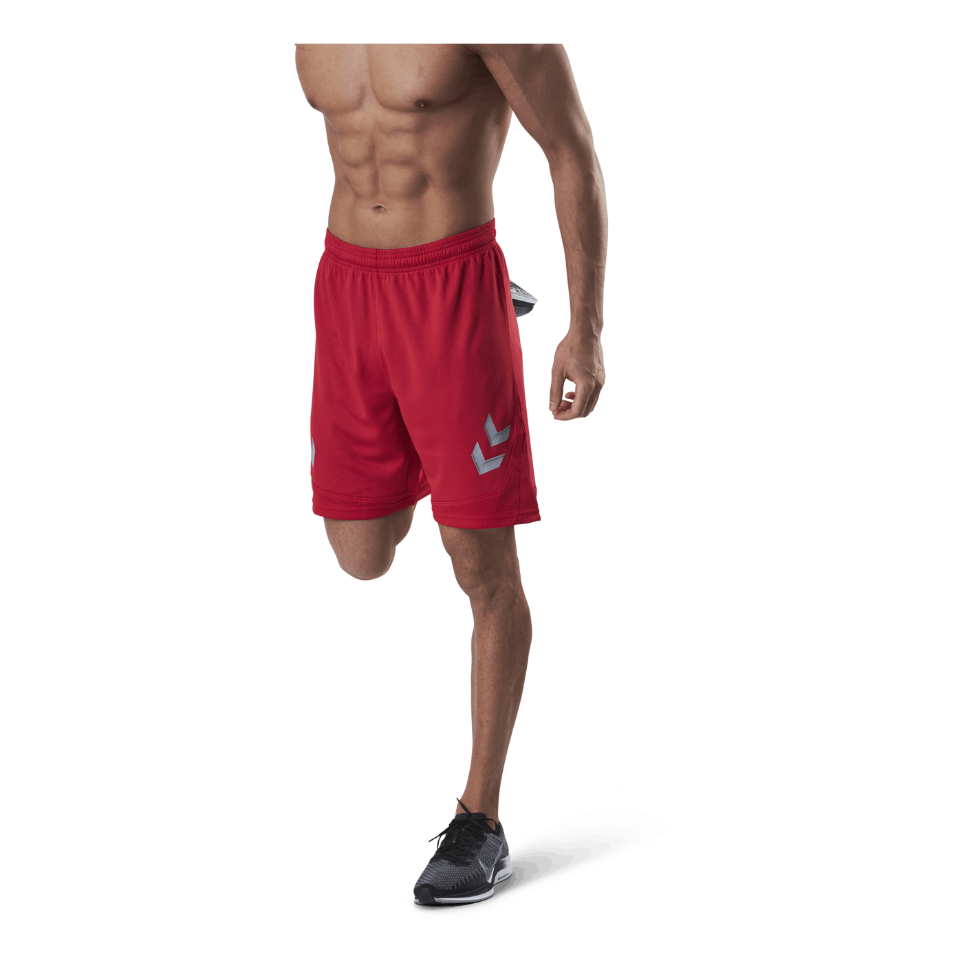 Poly Shorts Red