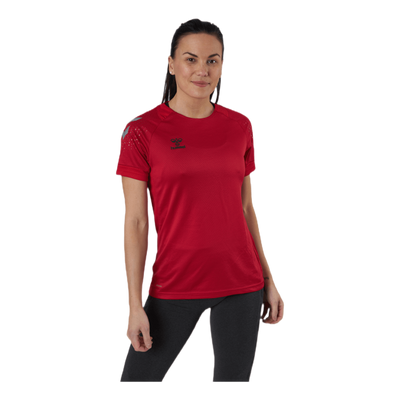Poly SS Jersey Red