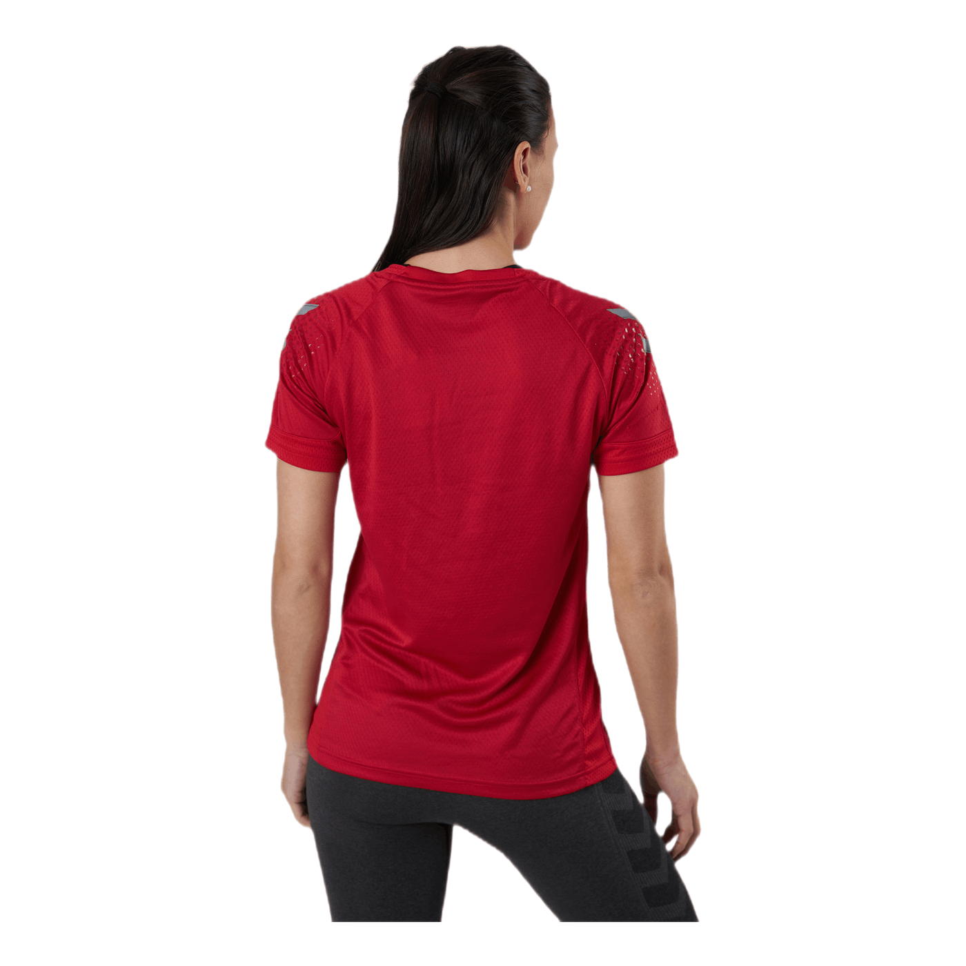 Poly SS Jersey Red