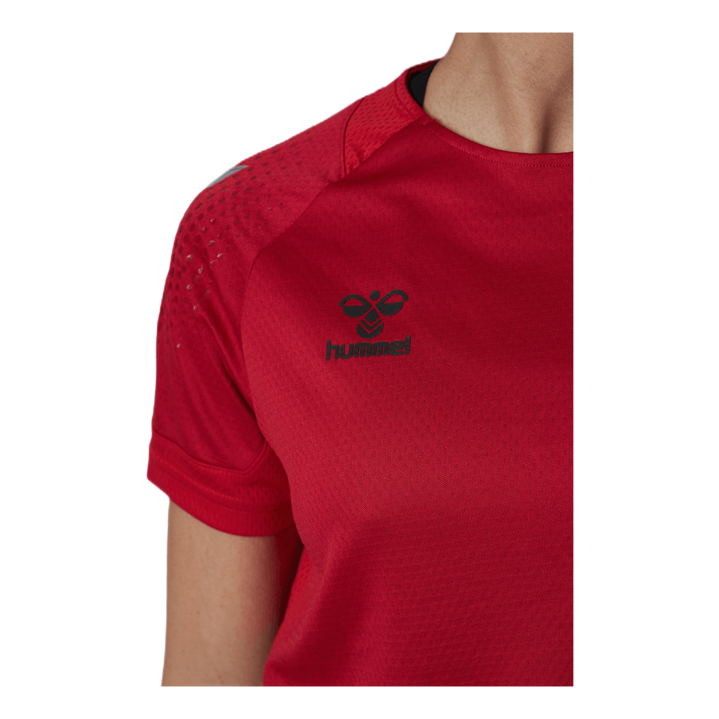Poly SS Jersey Red