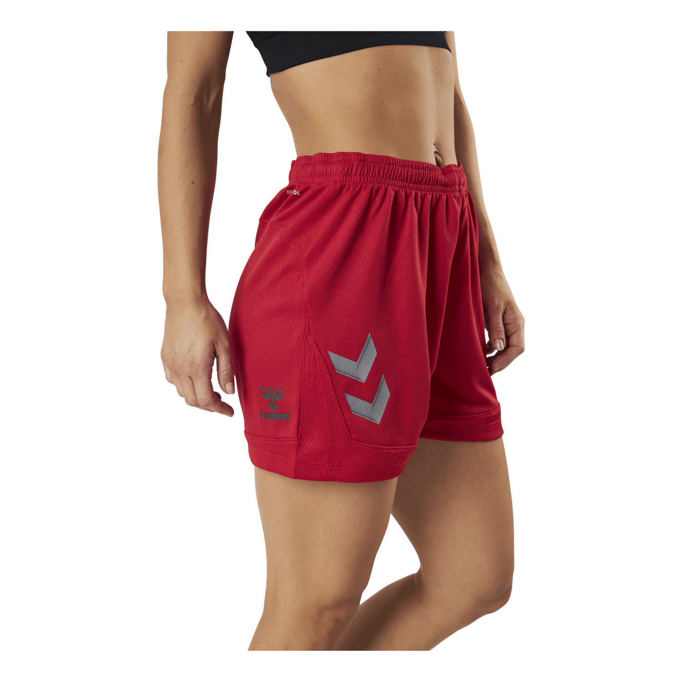 Poly Shorts Red