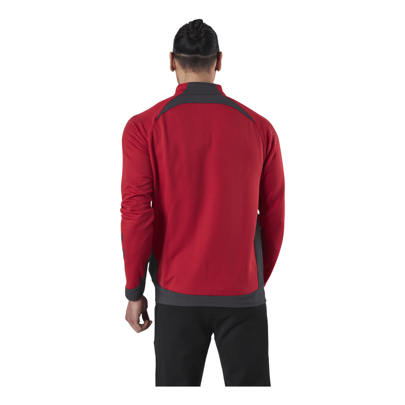 Half Zip Red