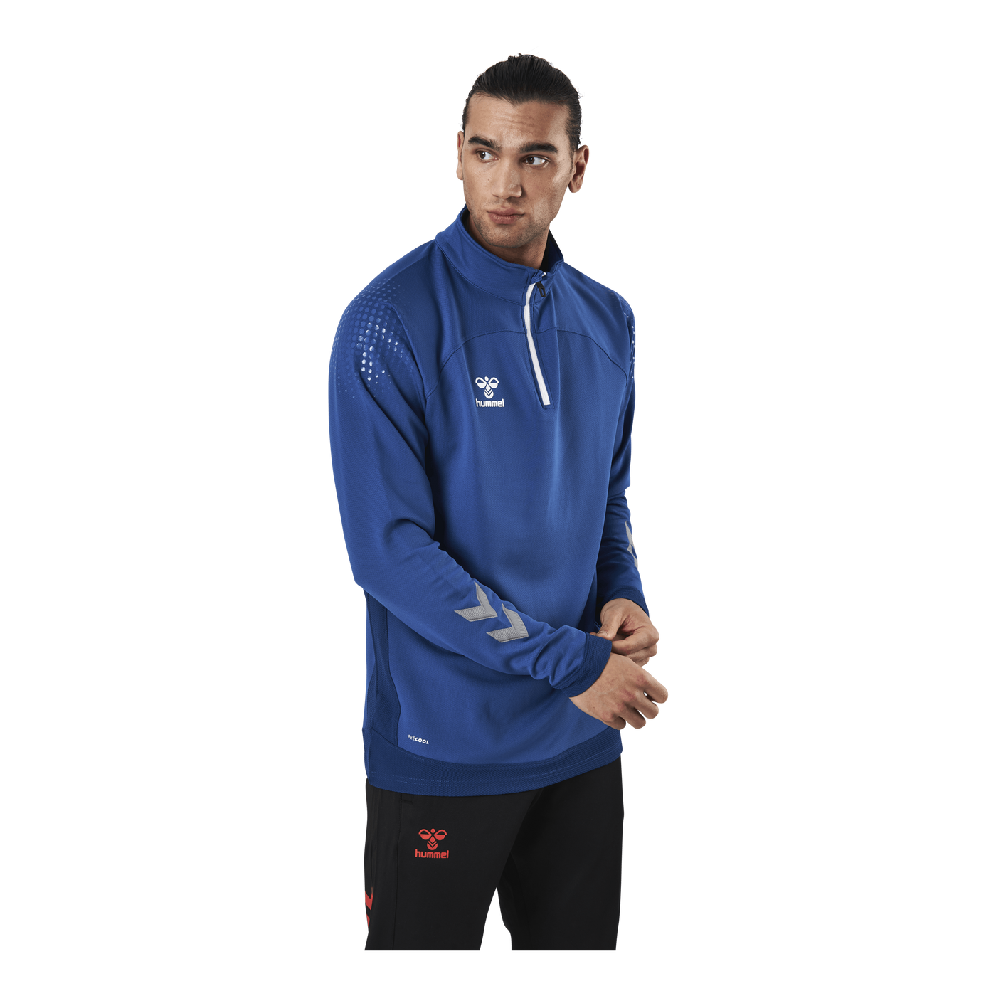 Half Zip Blue