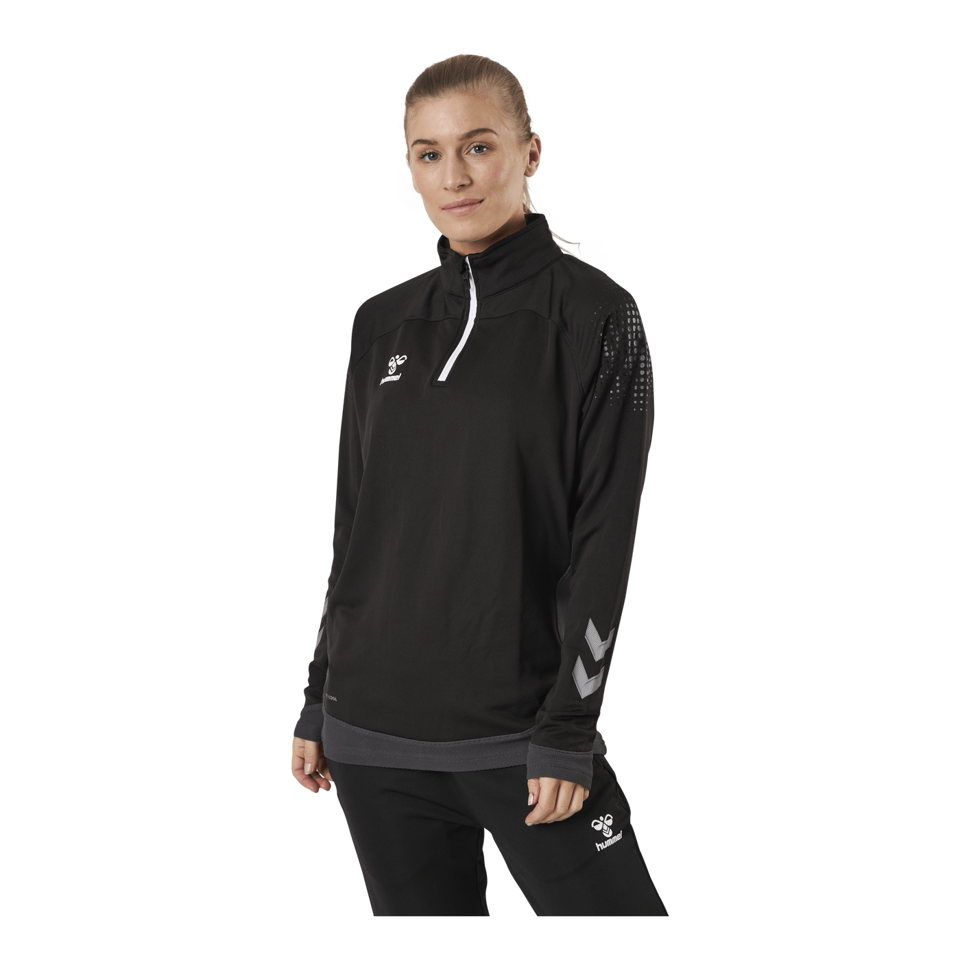 Half Zip Black