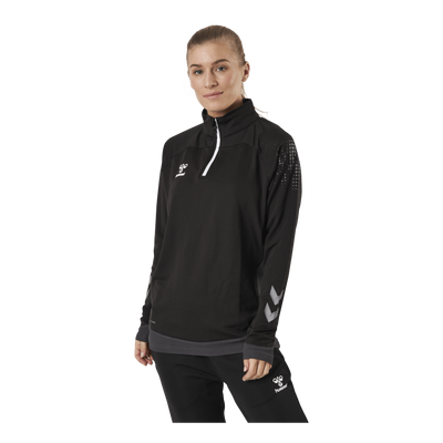 Half Zip Black