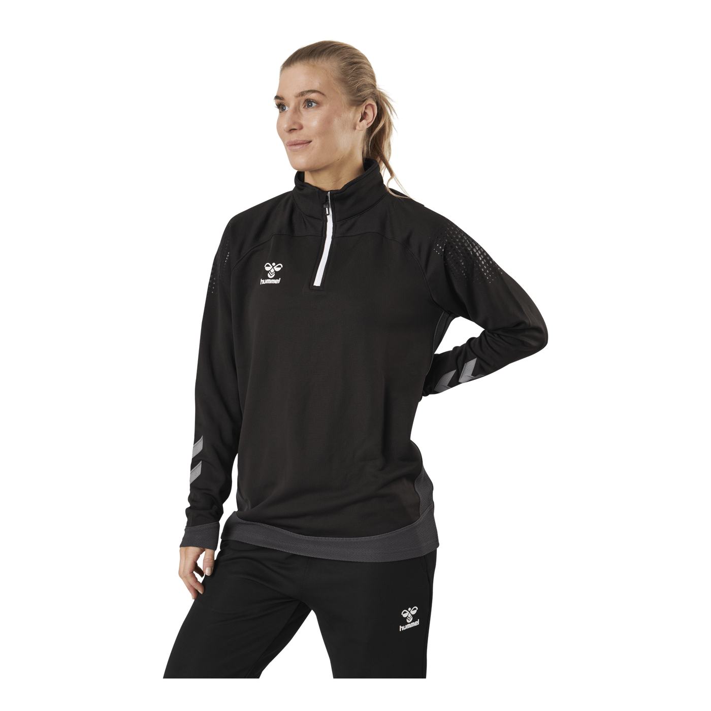 Half Zip Black
