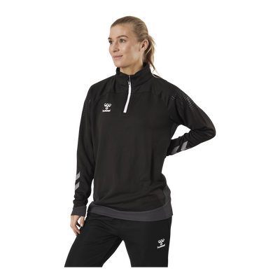 Half Zip Black