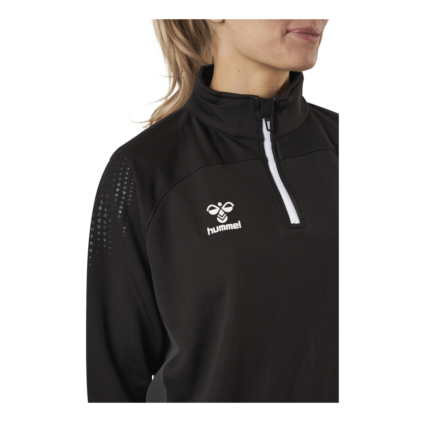 Half Zip Black