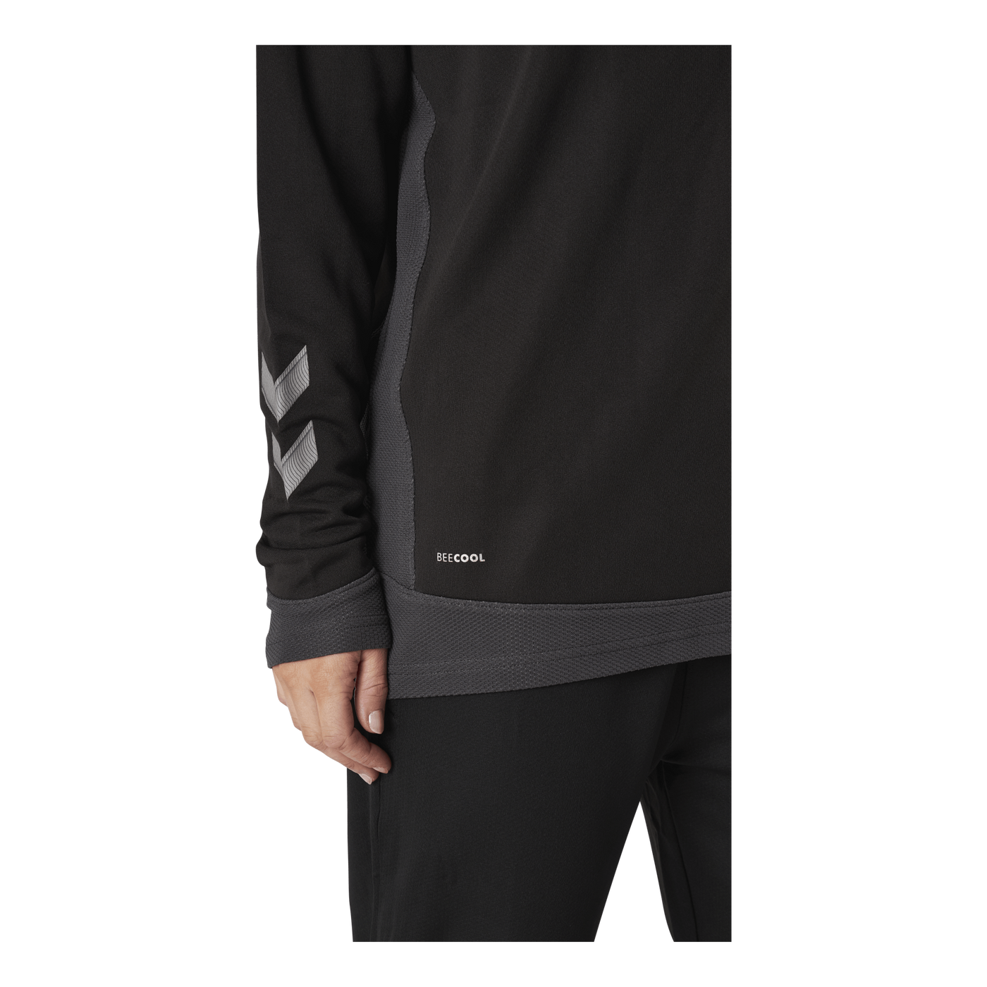 Half Zip Black