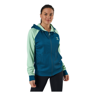 Zip Hoodie Blue/Green