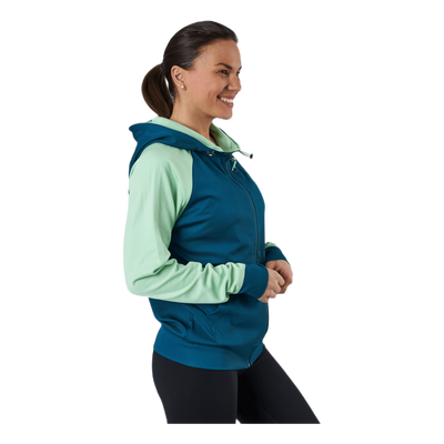 Zip Hoodie Blue/Green