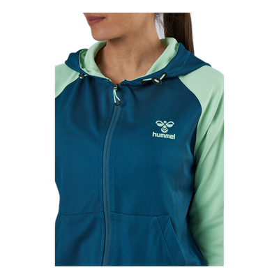 Zip Hoodie Blue/Green