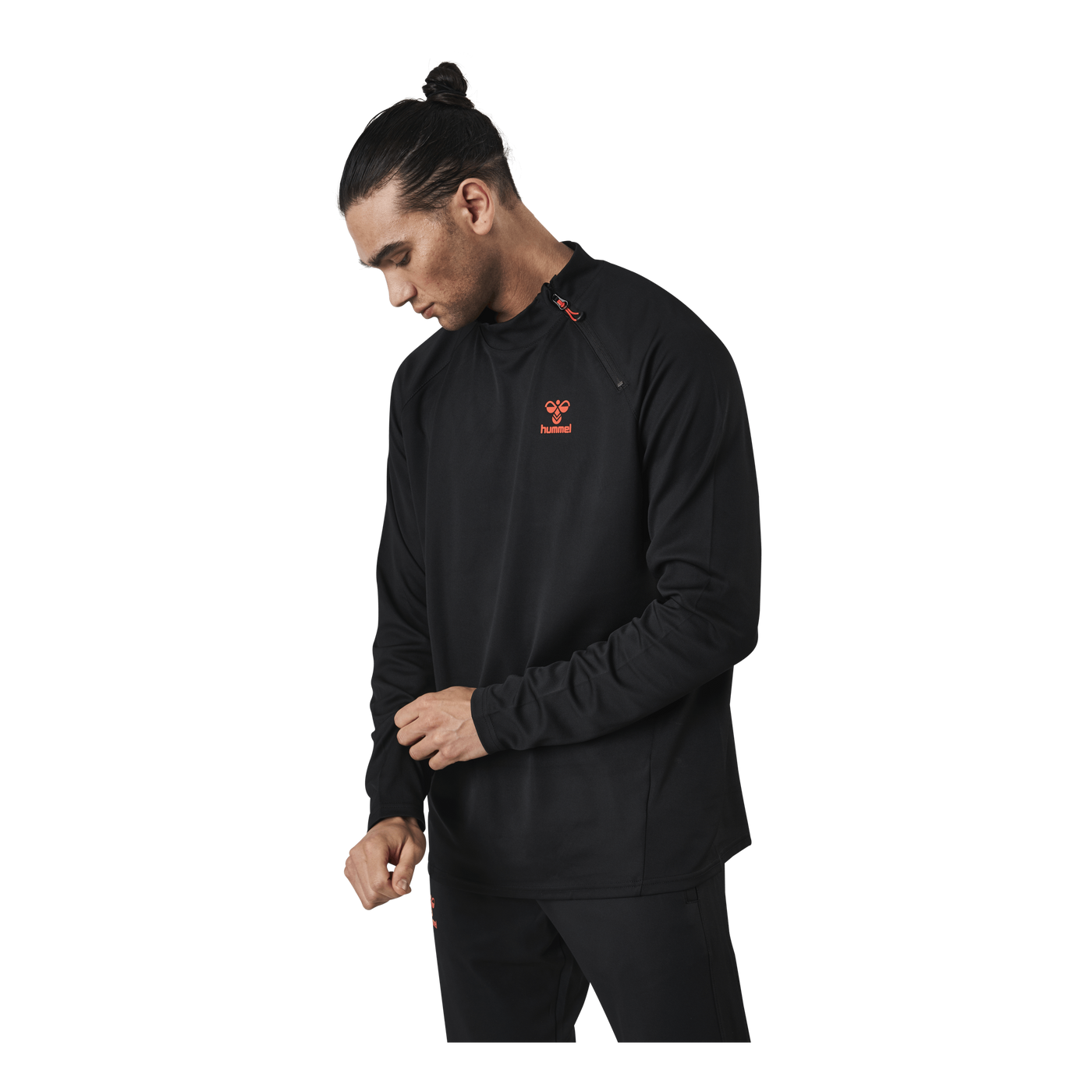 Half Zip Sweat Black