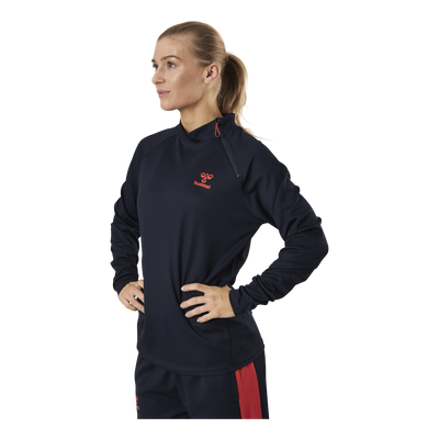 Half Zip Sweat Grey