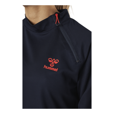 Half Zip Sweat Grey