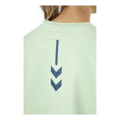 Cotton Sweatshirt Blue/Green