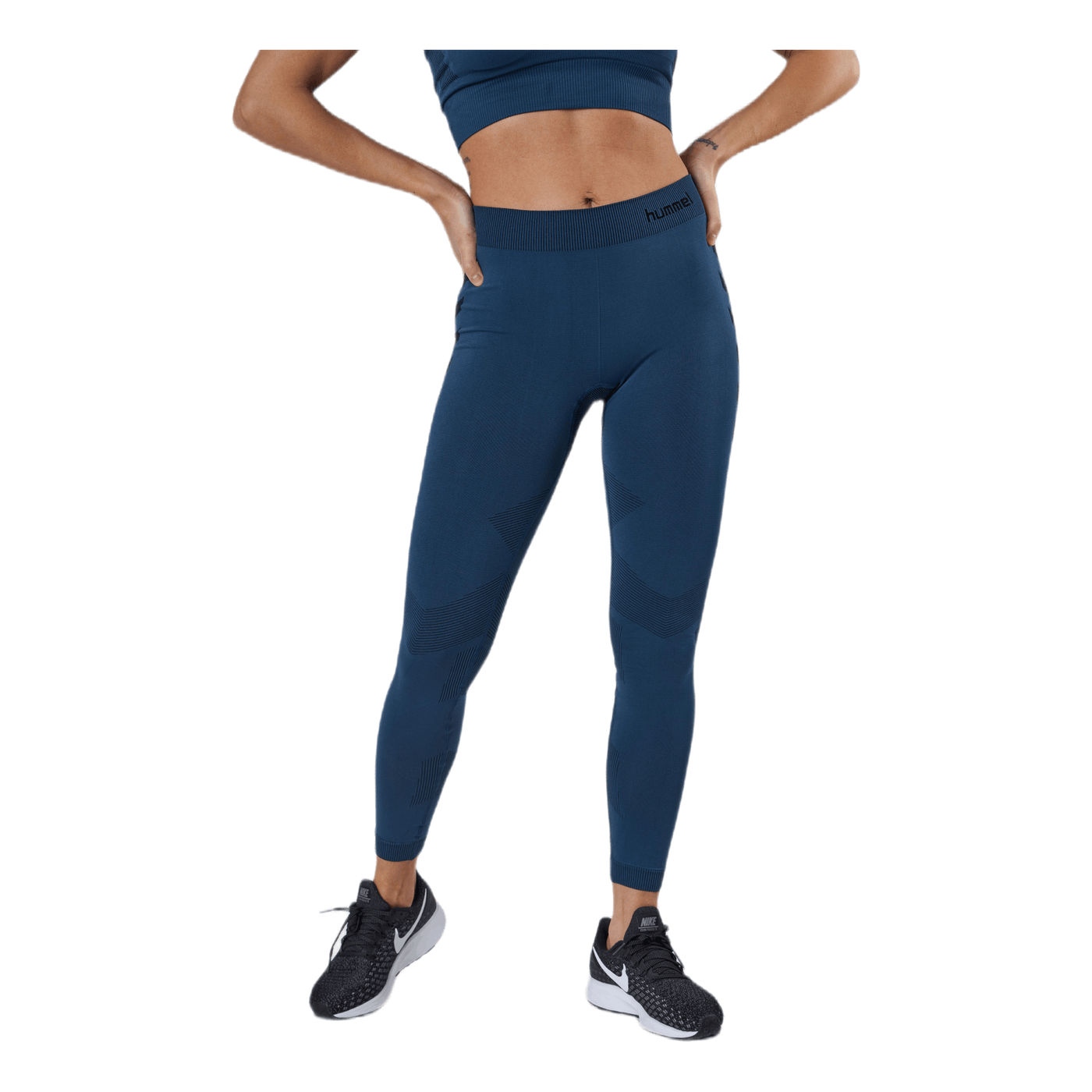 Seamless Training Tights Blue