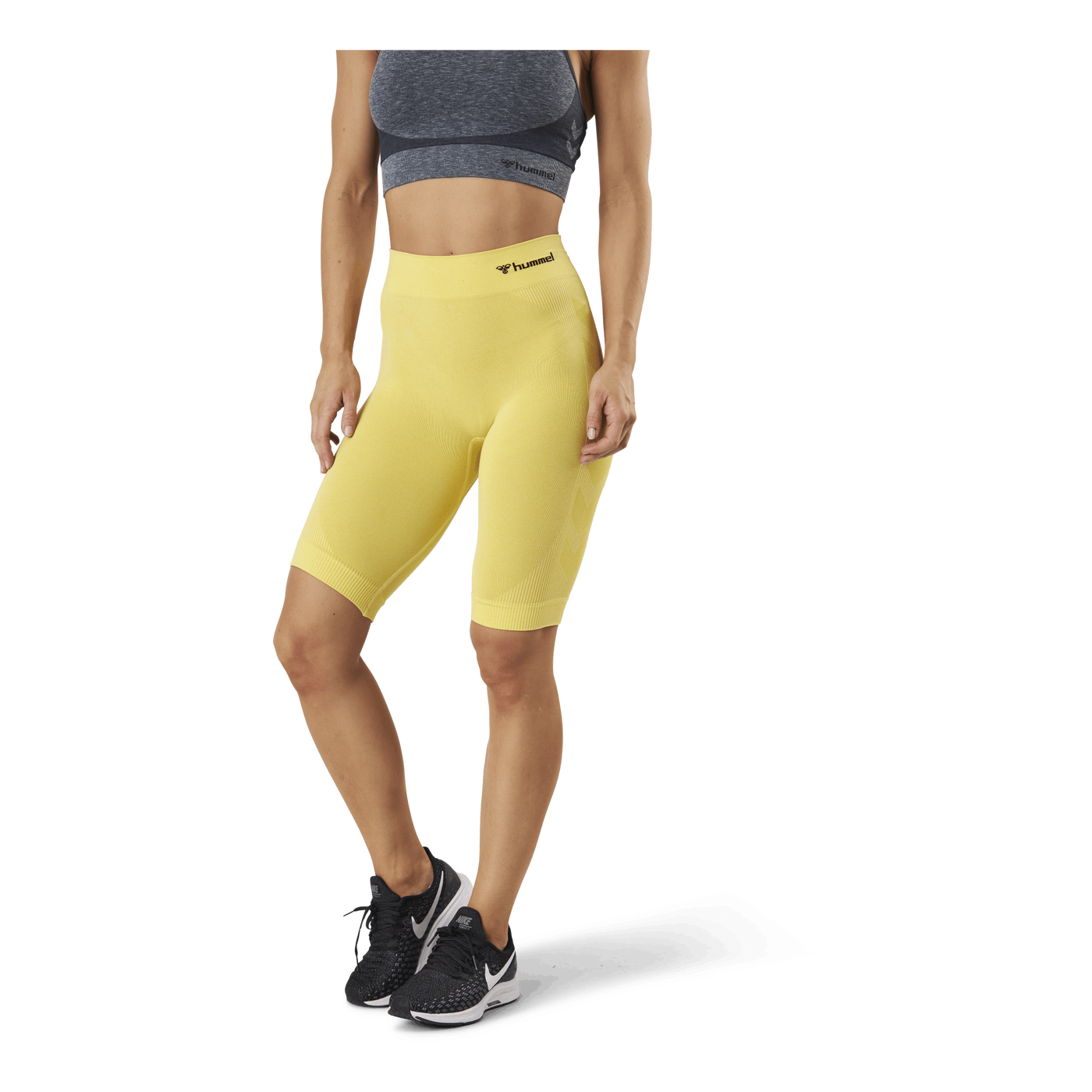 Seamless Cycling Shorts Yellow