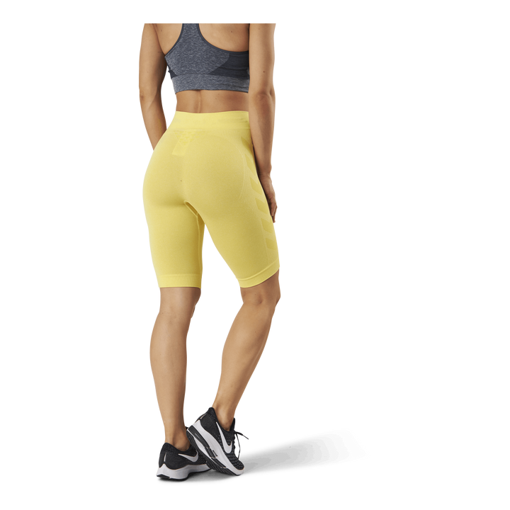 Seamless Cycling Shorts Yellow