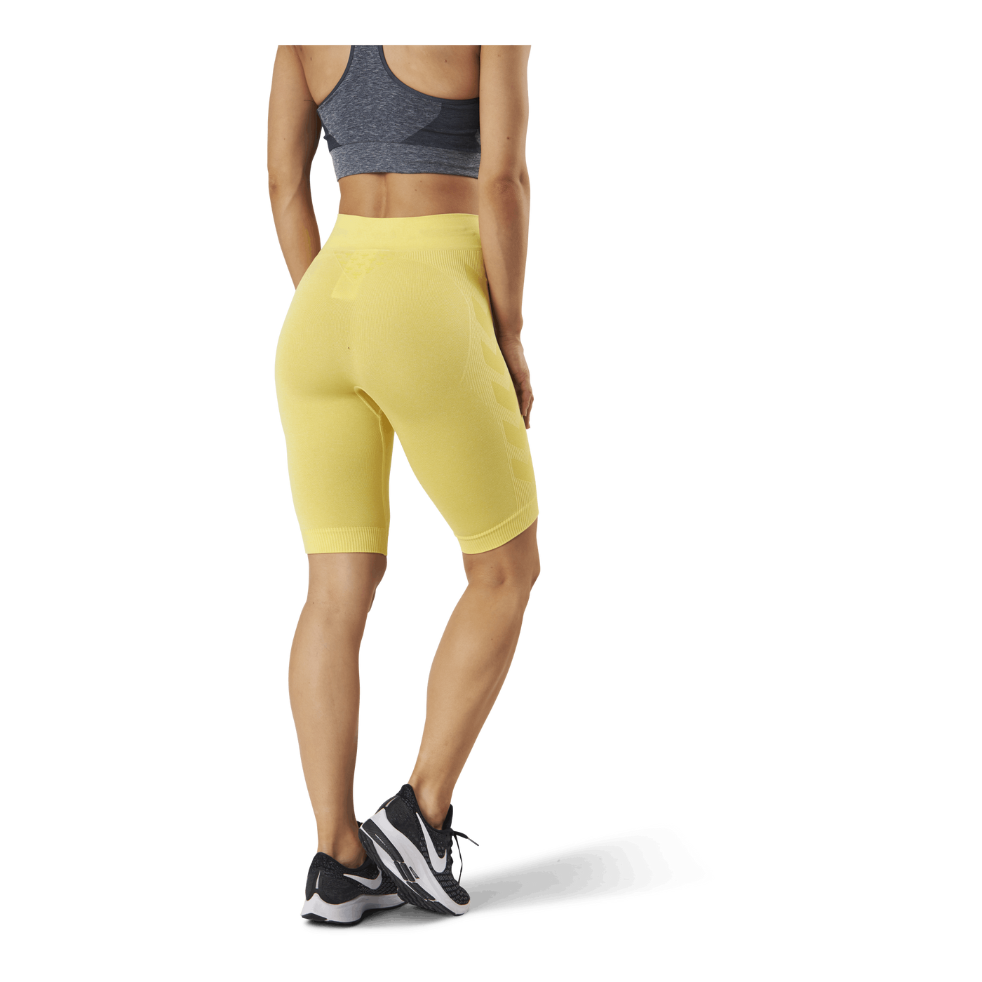 Seamless Cycling Shorts Yellow