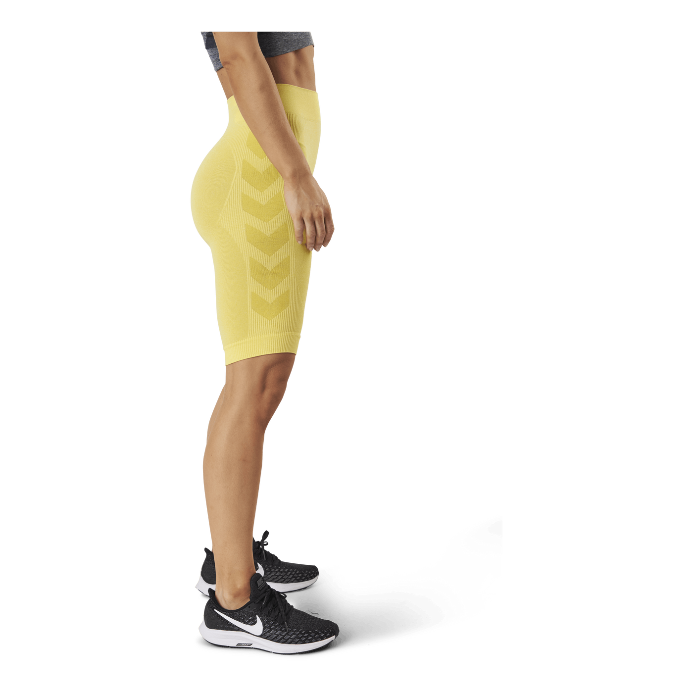 Seamless Cycling Shorts Yellow