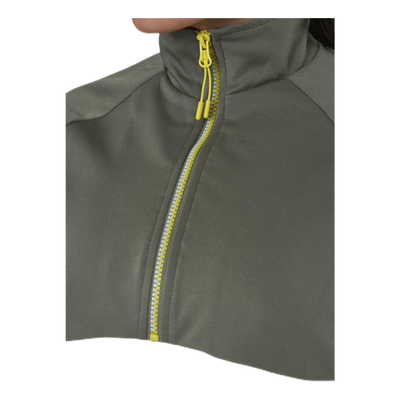 Half Zip Sweatshirt Yellow