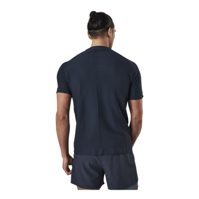Cube Seamless T-Shirt Blue