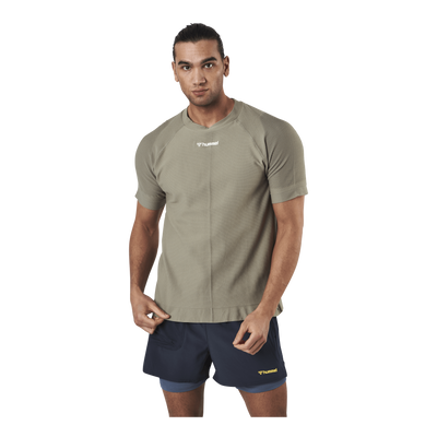 Cube Seamless T-Shirt Grey