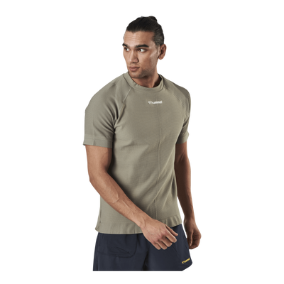 Cube Seamless T-Shirt Grey