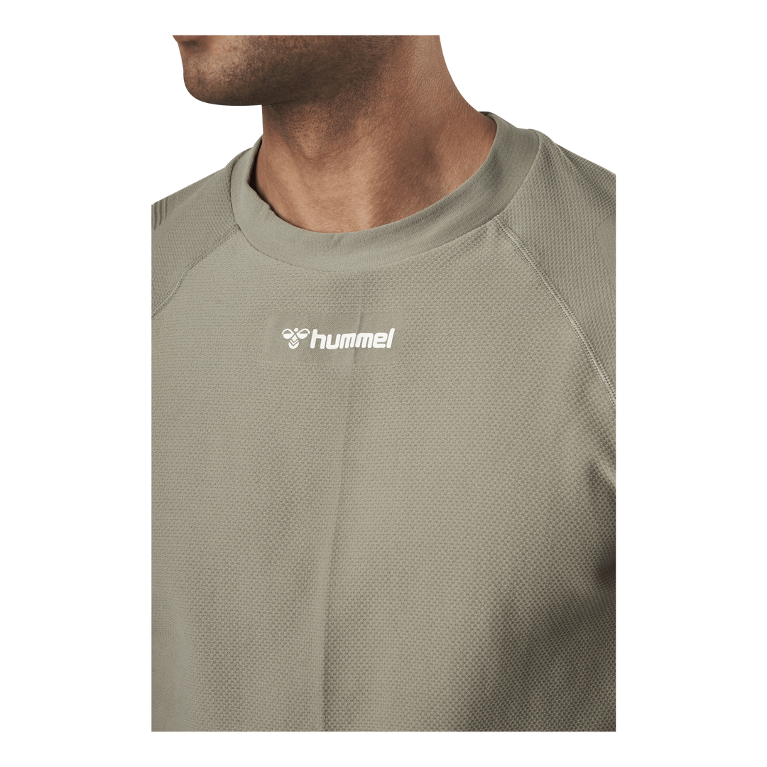 Cube Seamless T-Shirt Grey