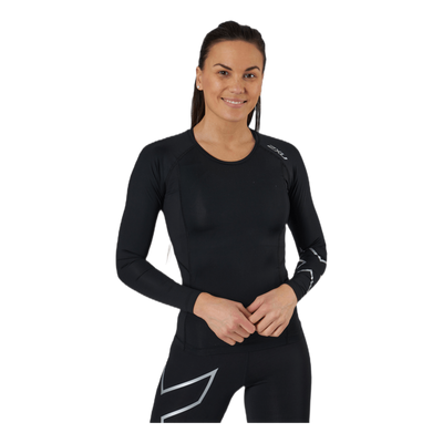 Core Compression L/S Black/Silver