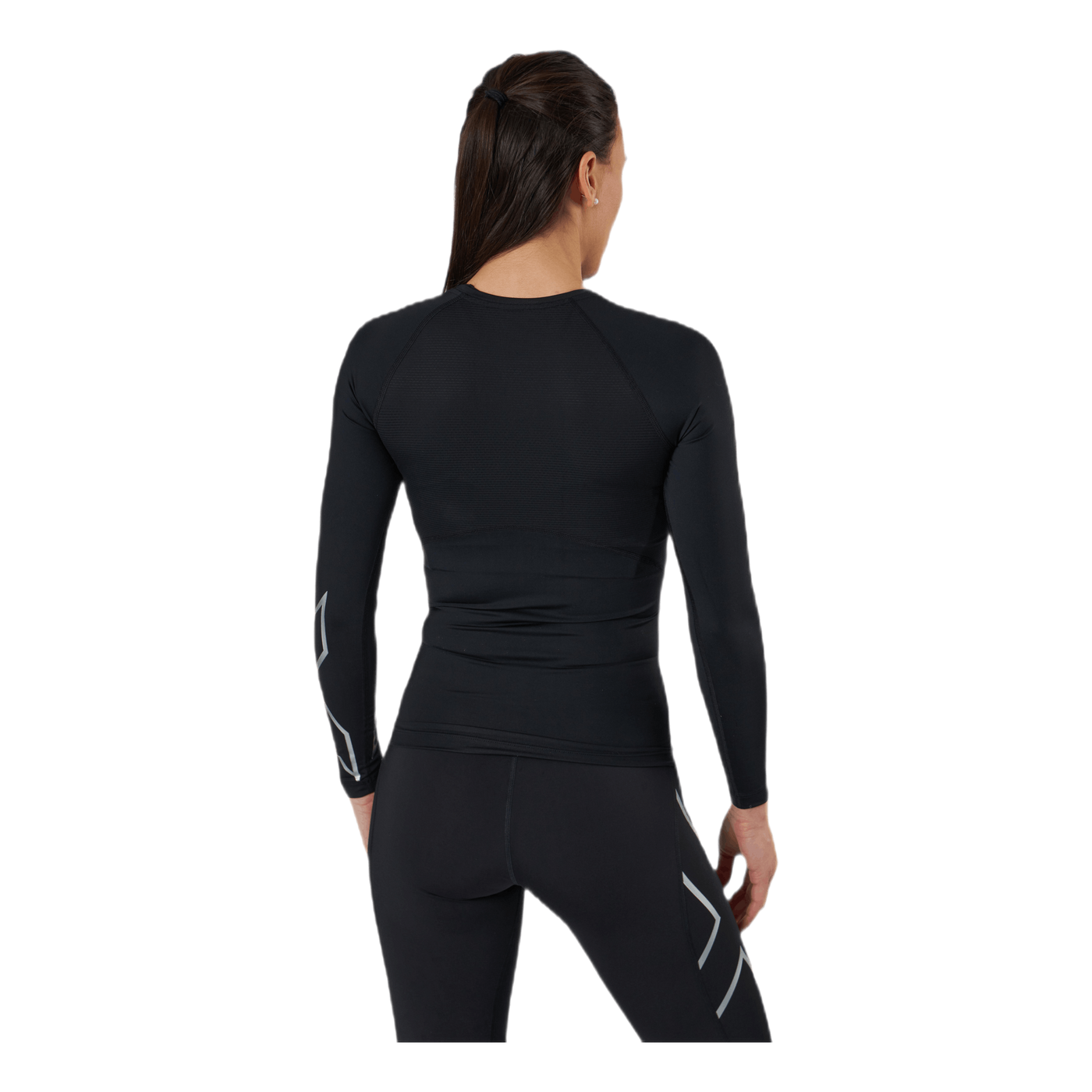 Core Compression L/S Black/Silver