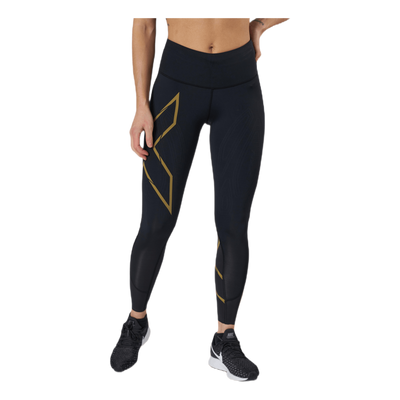 Light Speed Mid-Rise Compression Black/Gold