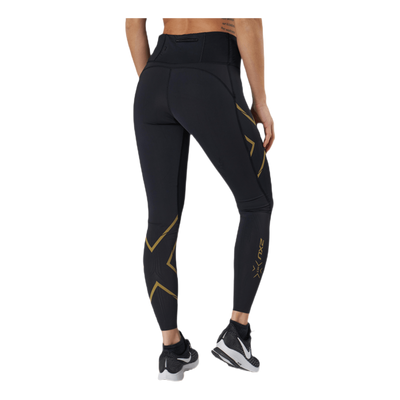 Light Speed Mid-Rise Compression Black/Gold
