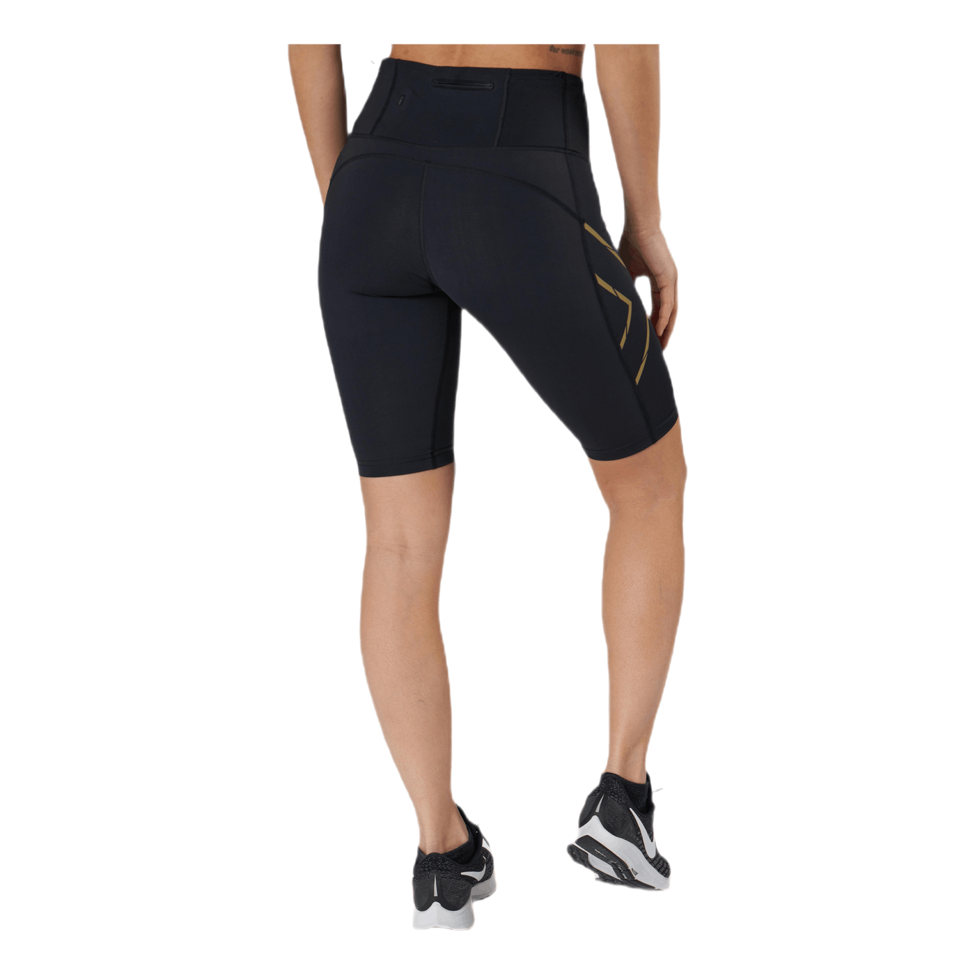 Light Speed Mid-Rise Compression Black/Gold